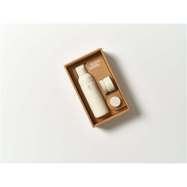 Logotrade Firmengeschenke das Foto: Ocean Bottle 500 ml 3 in 1 Set