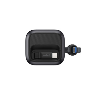 Logotrade Werbegeschenke das Foto: Anker Powerbank 25.000mAh-165W, mit integr. einziehb. Kabel