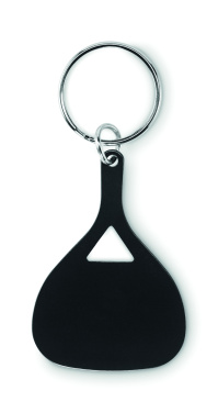 Logotrade Firmengeschenke das Foto: Schlüsselring aus Aluminium