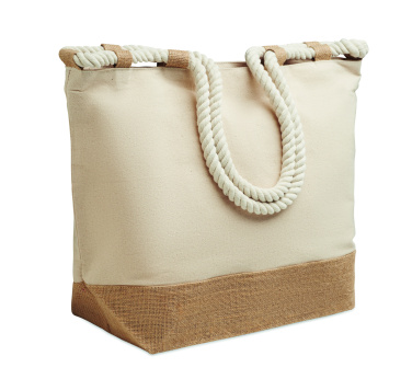Logotrade Firmengeschenke das Foto: Strandtasche Canvas 280g/m²