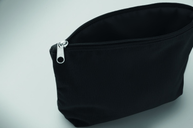 Logotrade werbemittel das Foto: Kosmetiktasche Kord-Polyester
