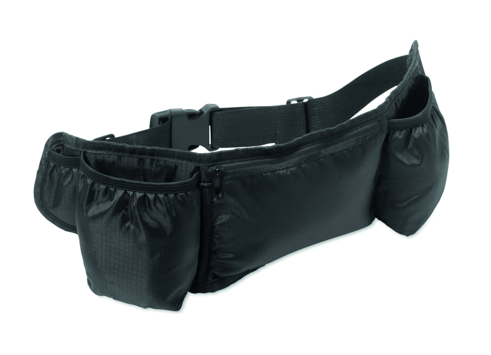 Logotrade Firmengeschenke das Foto: Sport-Gürteltasche 420D RPET