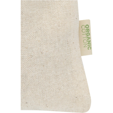 Logotrade Logogeschenke das Foto: Odisha 140 g/m² OCS Bio-Geschenktasche – 15 × 10 cm