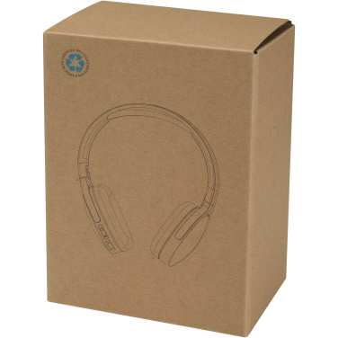 Logotrade Geschäftsgeschenke das Foto: Ancha Over-Ear Wireless Bluetooth® Headset aus recyceltem Kunststoff