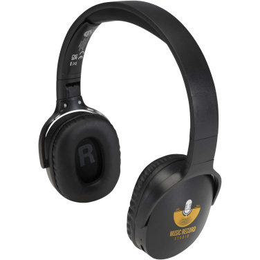 Logotrade Geschäftsgeschenke das Foto: Ancha Over-Ear Wireless Bluetooth® Headset aus recyceltem Kunststoff