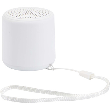 Logotrade Logogeschenke das Foto: Velkis 3 W Bluetooth® Lautsprecher aus recyceltem Kunststoff