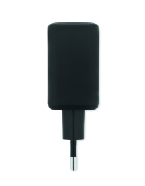 Logotrade Werbegeschenke das Foto: EU-2 poliger-Adapter/Ladegerät