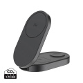 Quantum Ultra-Fast 3-in-1 25W faltbarer Wireless Charger, grau