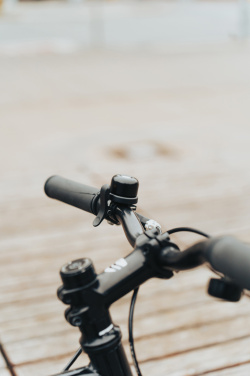 Logotrade Werbegeschenke das Foto: Bikefinder Dual RCS Fahrradklingel mit weltweiter Ortung