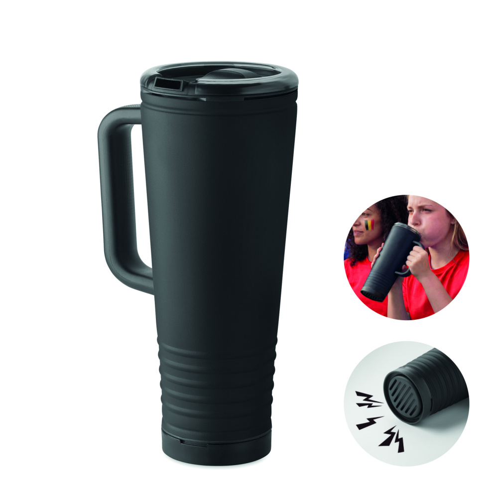 Logotrade Werbegeschenke das Foto: Howler Cup w handle 700ml