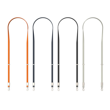 Logotrade Werbeartikel das Foto: Nivo Crossbody-Handyband aus RCS recyceltem PET