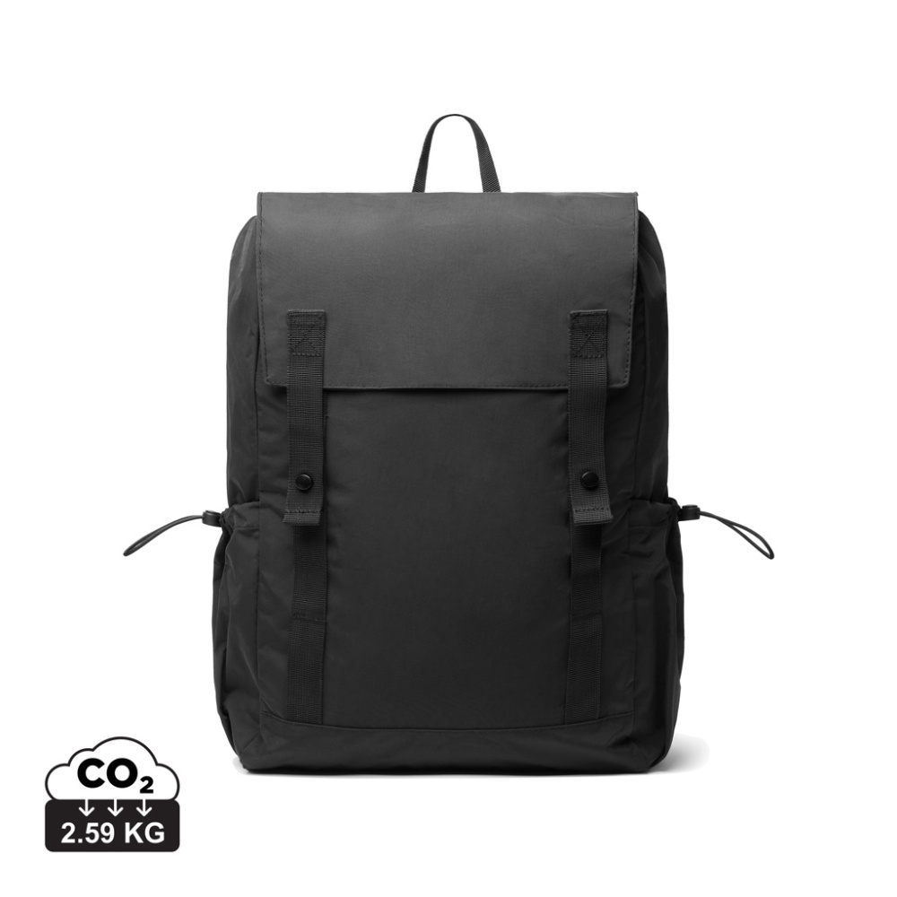 Logotrade Geschäftsgeschenke das Foto: KENTO URBAN Everyday Rucksack aus RCS recyceltem Nylon