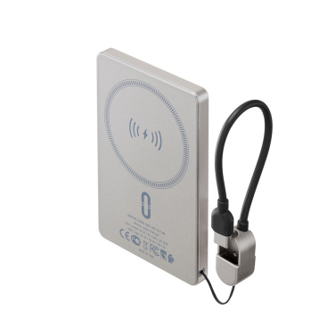 Logotrade Werbegeschenke das Foto: Powerbank Magsafe kabellos 15W VA2616 5000 mAh RIVACASE