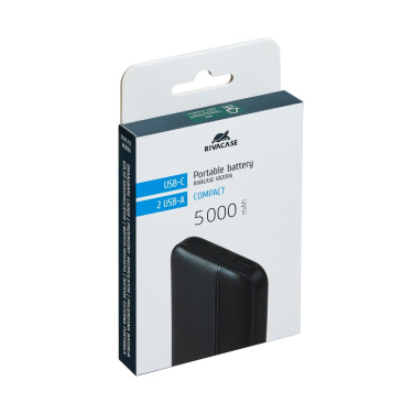 Logotrade Werbeartikel das Foto: Powerbank VA2006 5000 mAh RIVACASE