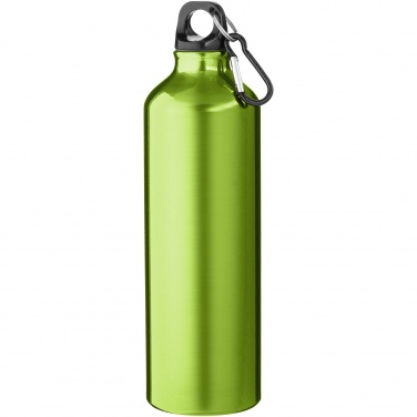 Logotrade promotional products photo of: Oregon 770 ml aluminium water bottle with carabiner