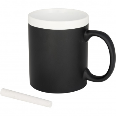 Logo trade promotional merchandise photo of: Chalk-write 330 ml ceramic mug
