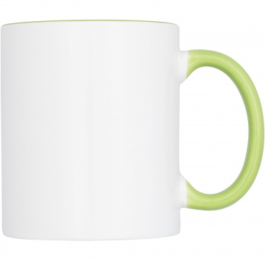 Logo trade promotional merchandise picture of: Ceramic sublimation mug 4-pieces gift set