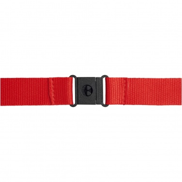 Logotrade promotional giveaway image of: Yogi lanyard detachable buckle break-away closure