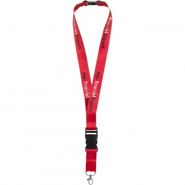 Logotrade promotional item picture of: Yogi lanyard detachable buckle break-away closure