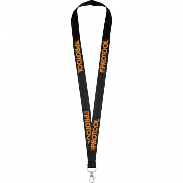 Logo trade promotional giveaways picture of: Impey lanyard with convenient hook