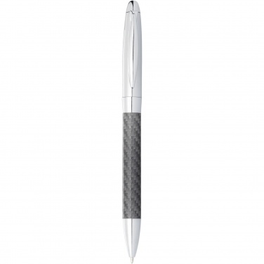 Logotrade business gift image of: Winona ballpoint pen with carbon fibre details