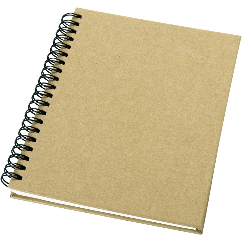 Logo trade promotional giveaway photo of: Mendel recycled notebook