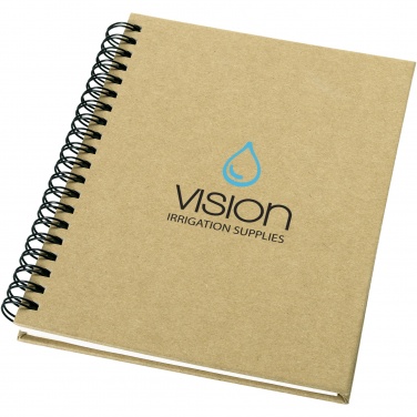 Logo trade corporate gifts picture of: Mendel recycled notebook