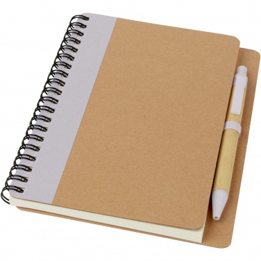 Logotrade promotional gifts photo of: Priestly recycled notebook with pen