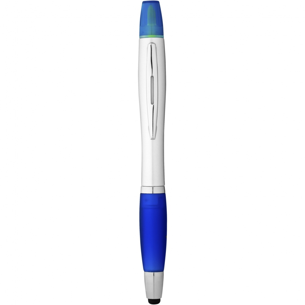 Logotrade promotional product picture of: Nash stylus ballpoint pen and highlighter