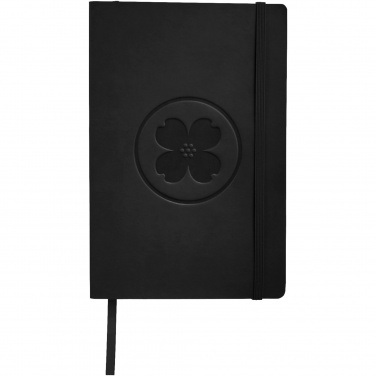 Logo trade promotional giveaways picture of: Classic A5 soft cover notebook