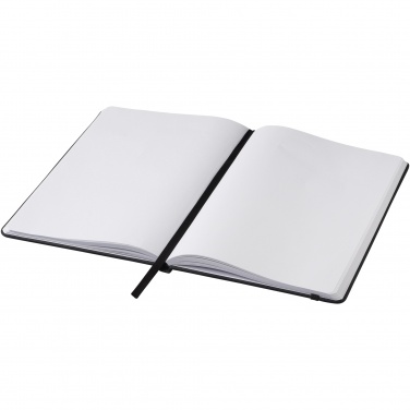 Logo trade business gifts image of: Spectrum A5 notebook with blank pages