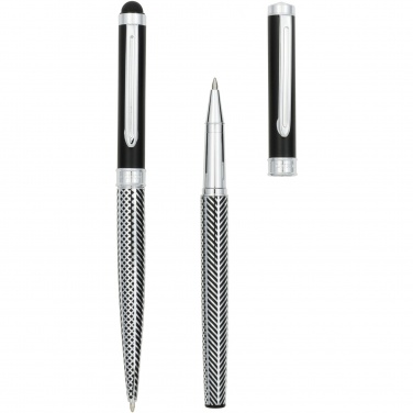 Logo trade corporate gifts image of: Empire duo pen gift set