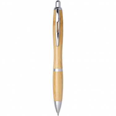 Logotrade advertising products photo of: Nash bamboo ballpoint pen