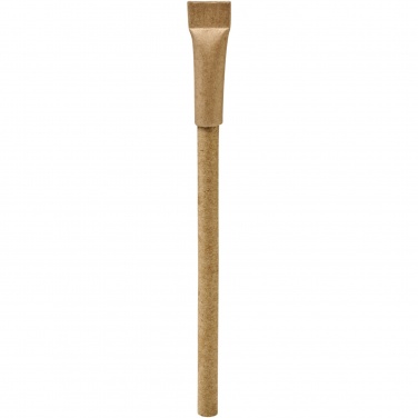 Logo trade promotional giveaways image of: Asilah recycled paper ballpoint pen