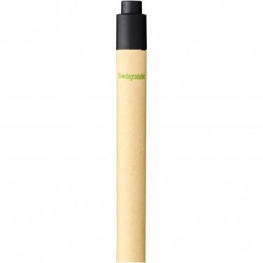 Logo trade promotional items picture of: Berk recycled carton and corn plastic ballpoint pen