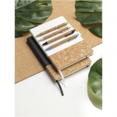 Logo trade promotional gifts picture of: Midar cork and wheat straw ballpoint pen