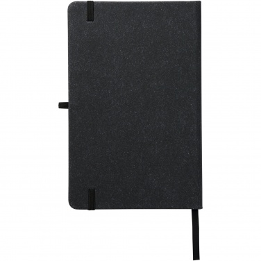 Logo trade promotional items picture of: Atlana leather pieces notebook