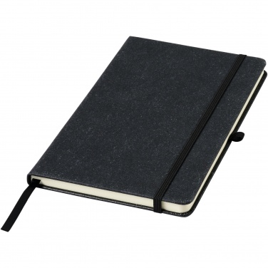 Logo trade promotional products image of: Atlana leather pieces notebook