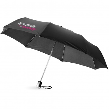 Logo trade promotional products picture of: Alex 21.5" foldable auto open/close umbrella
