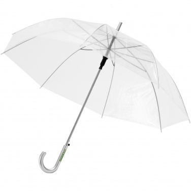 Logo trade promotional products image of: Kate 23" transparent auto open umbrella