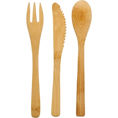 Logotrade promotional merchandise picture of: Celuk bamboo cutlery set