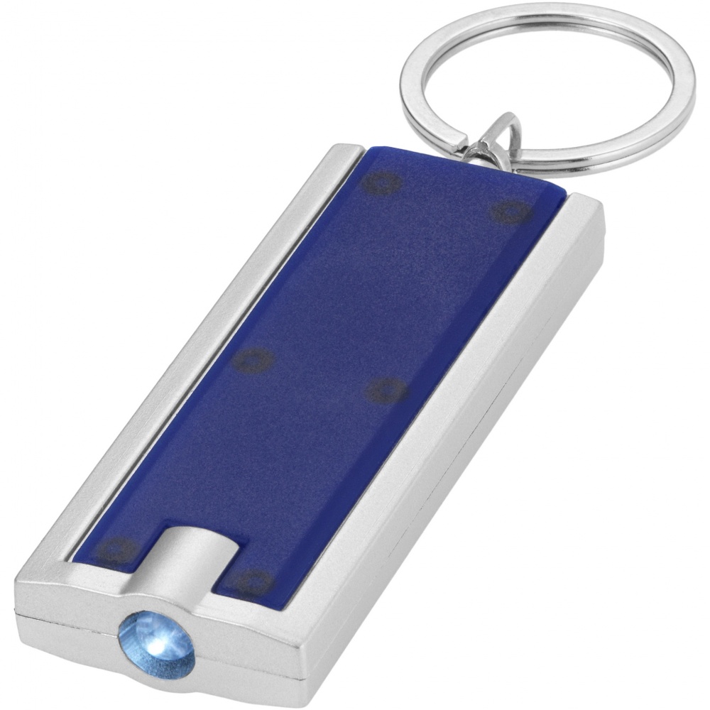 Logo trade promotional item photo of: Castor LED keychain light