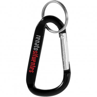 Logotrade corporate gift picture of: Timor carabiner keychain