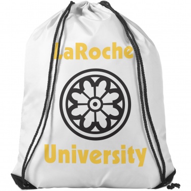 Logo trade promotional merchandise photo of: Oriole premium drawstring bag 5L