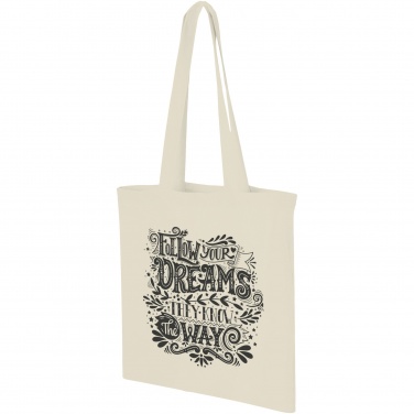 Logotrade business gift image of: Carolina 100 g/m² cotton tote bag 7L