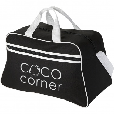 Logotrade promotional item image of: San Jose 2-stripe sports duffel bag 30L