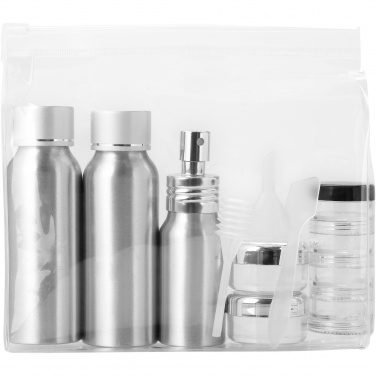 Logo trade promotional gifts picture of: Frankfurt airline approved travel bottle set