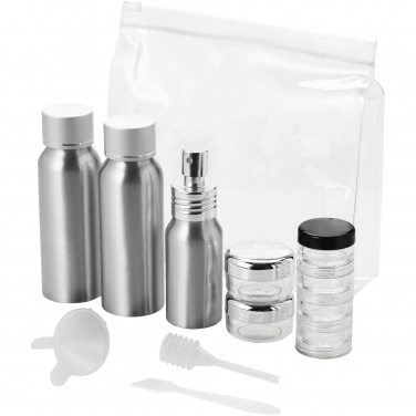 Logo trade promotional giveaways picture of: Frankfurt airline approved travel bottle set