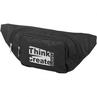 Logo trade promotional gifts image of: Santander fanny pack with two compartments