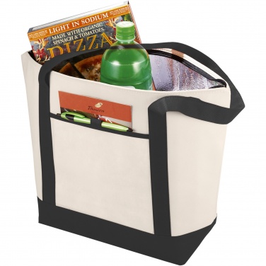 Logo trade promotional items image of: Lighthouse non-woven cooler tote 21L
